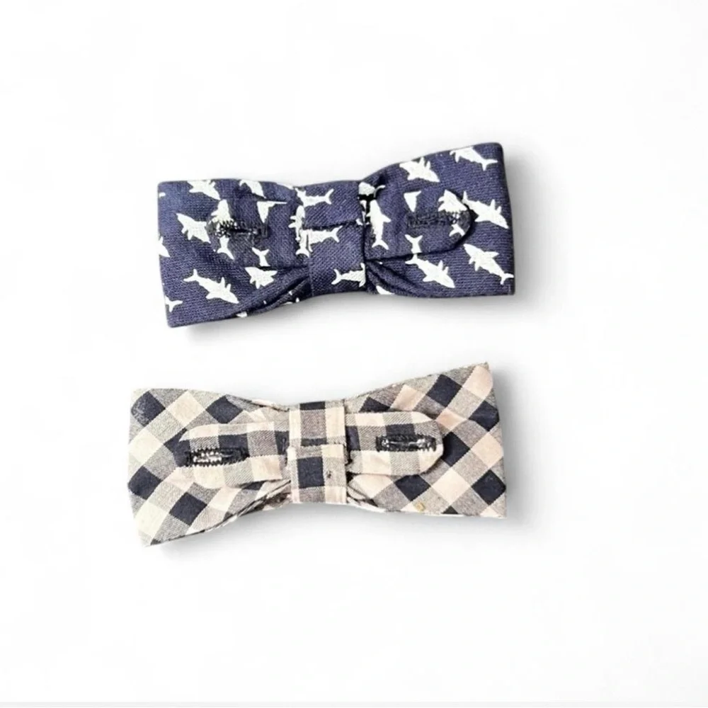 Kids Bow Tie Set - Gray, Blue, and Navy